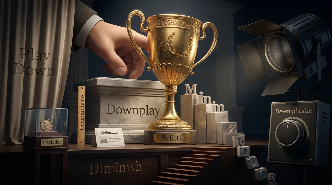How to Choose the Right Synonym for Downplay