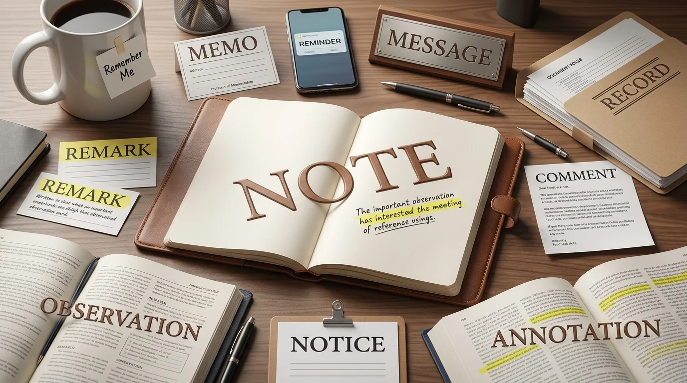 Quick Synonym List