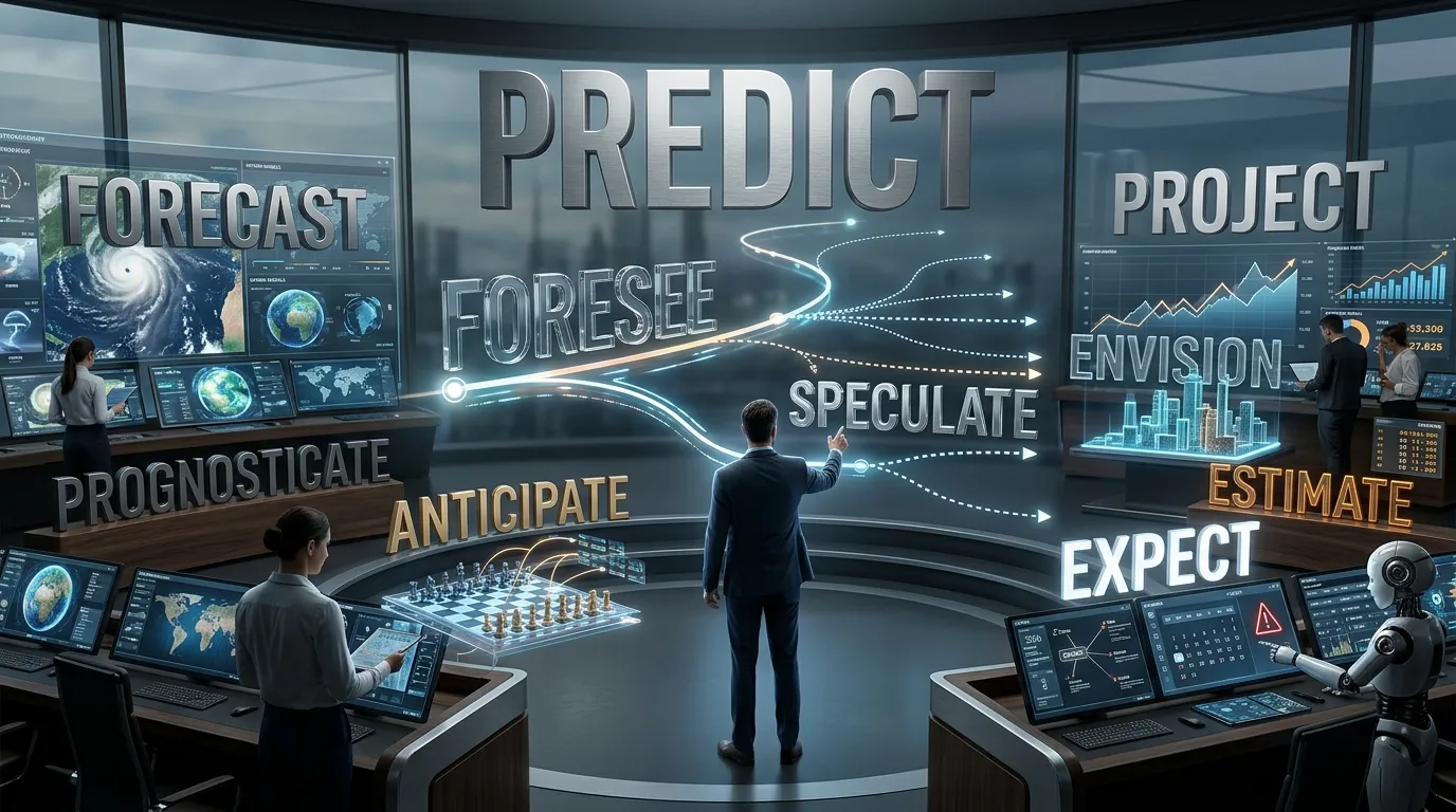 45+ Synonyms for Predict