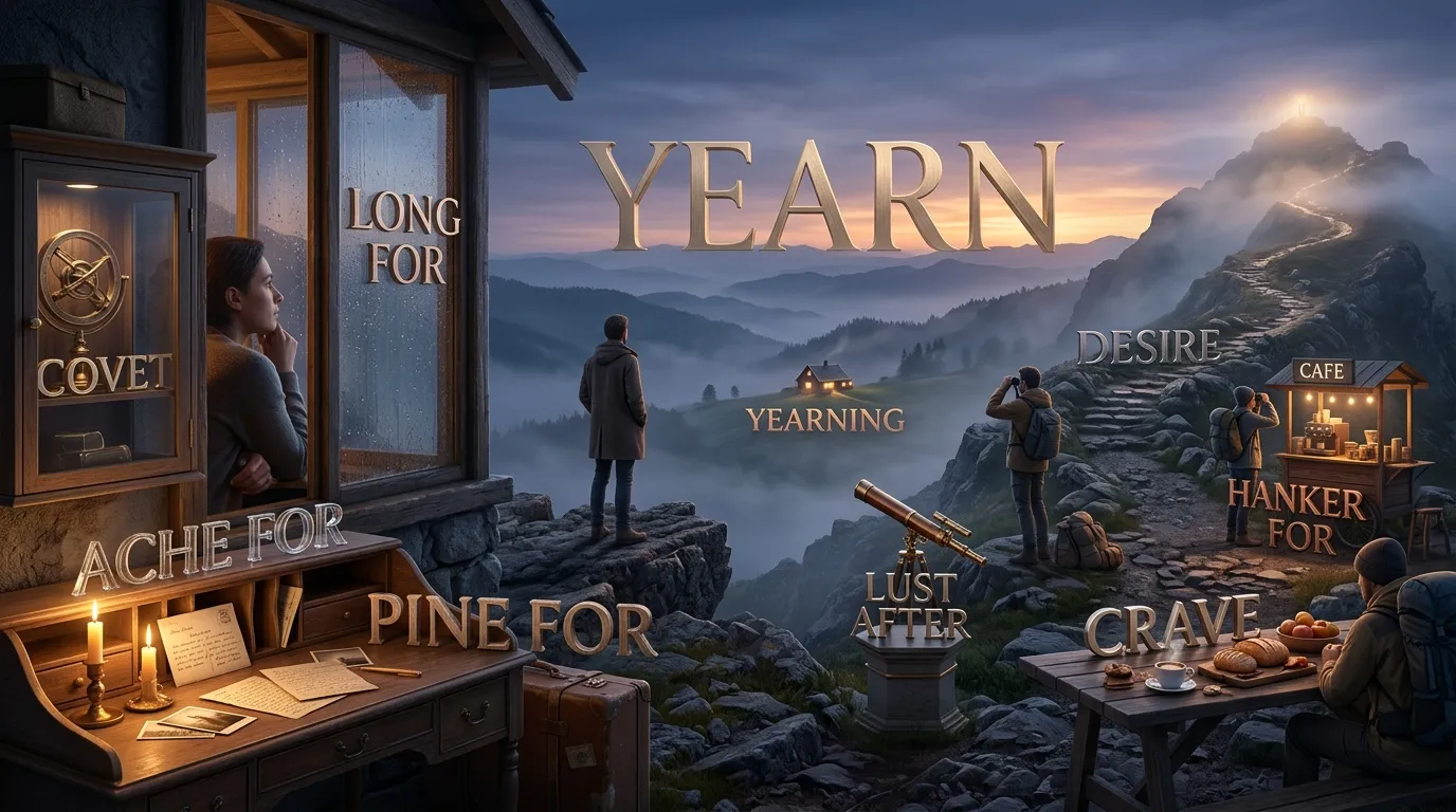 45+ Synonyms for Yearn