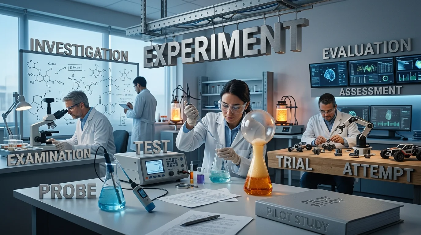 45+ Words Similar to Experiment