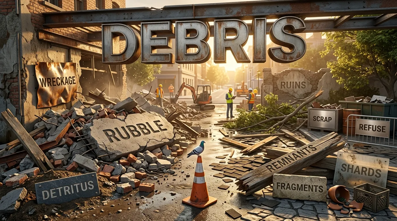 50+ Synonyms for Debris by Meaning and Context