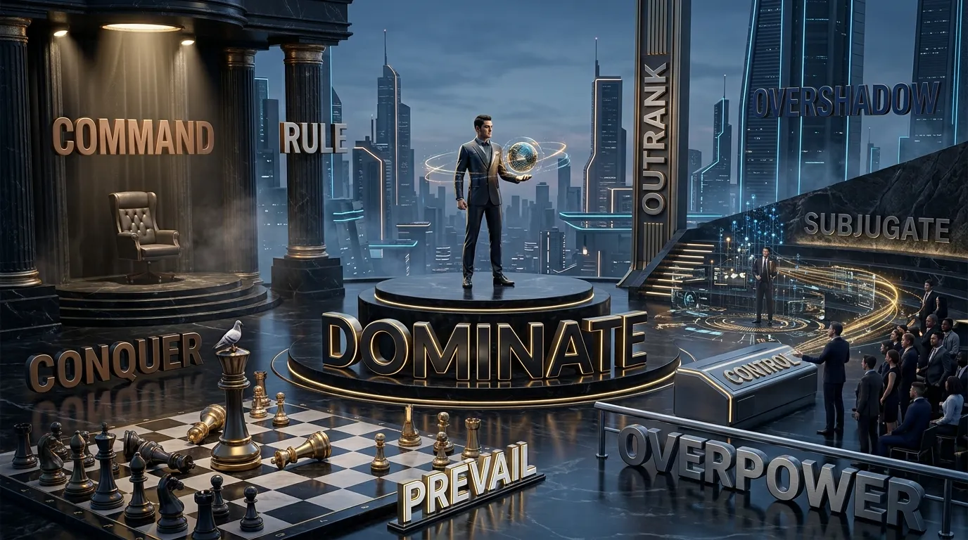 50+ Synonyms for Dominate by Meaning and Context