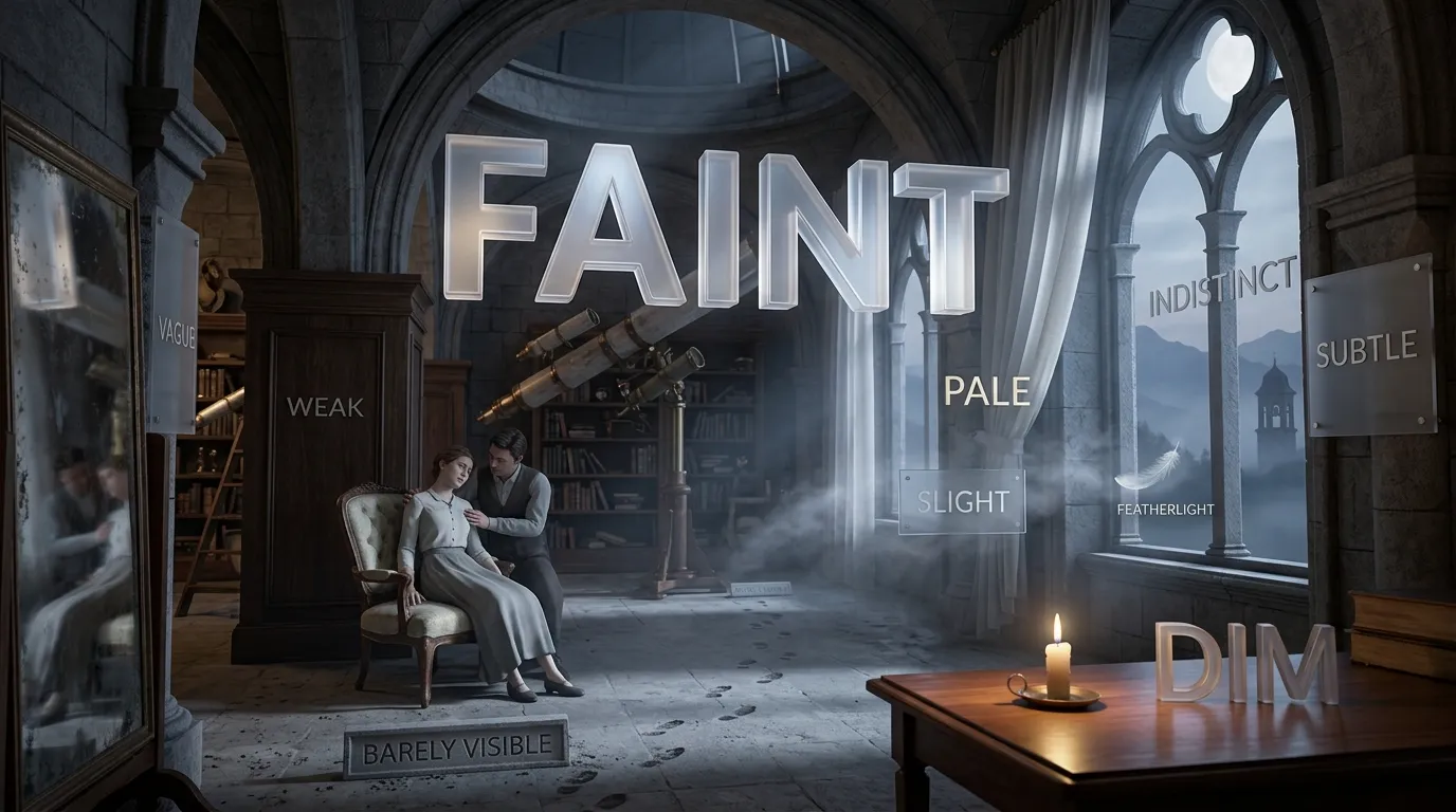 50+ Synonyms for Faint by Meaning and Context