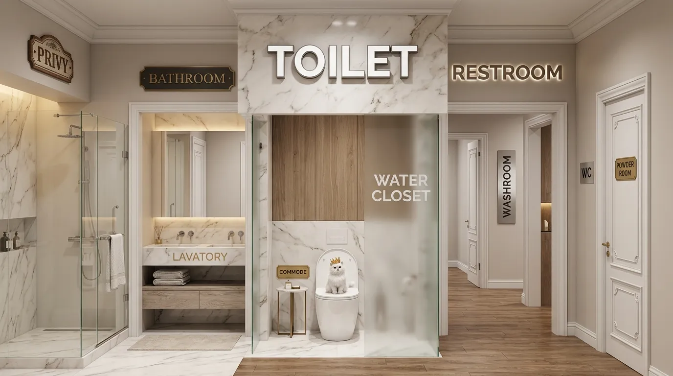 Best Synonyms for Toilet by Context