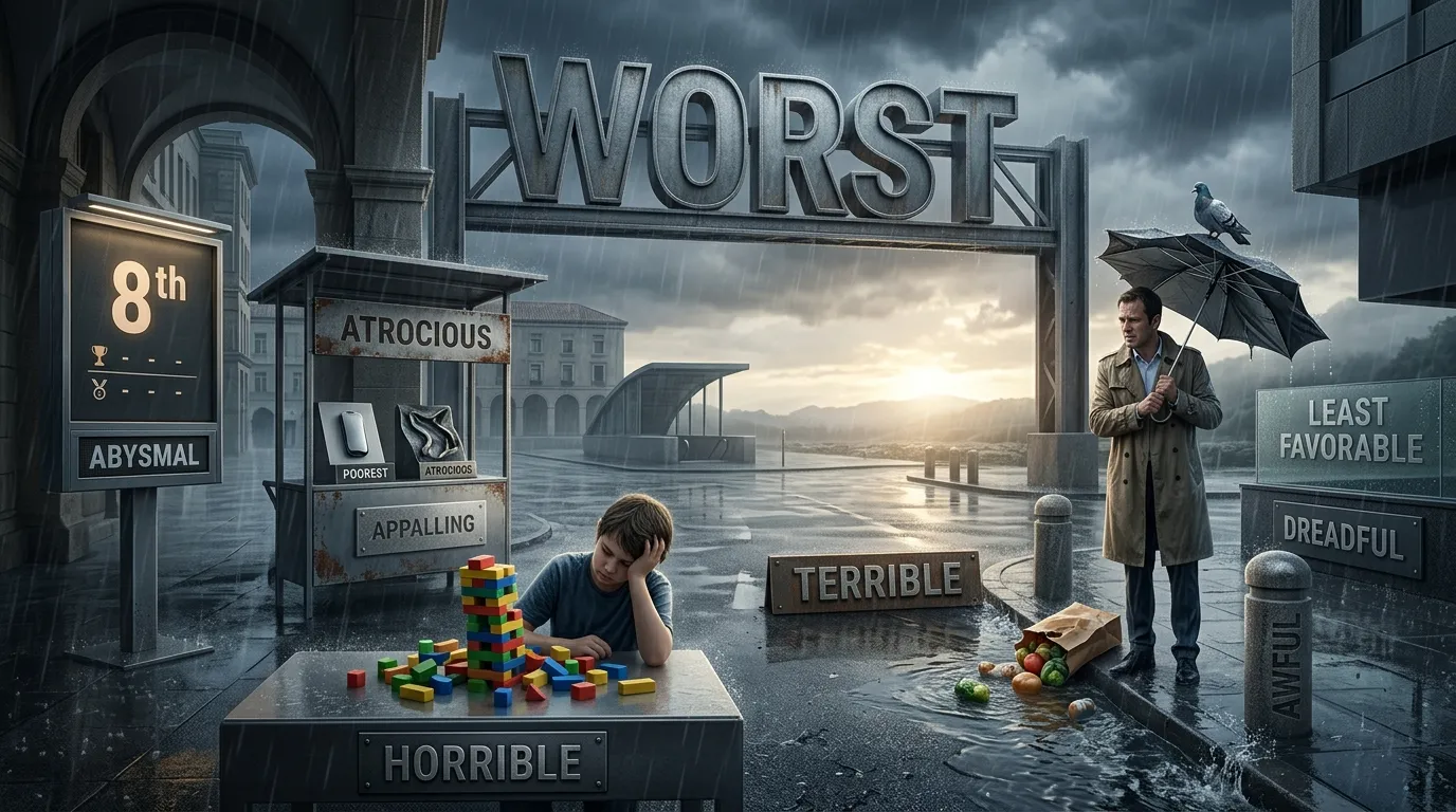 Common Synonyms for Worst