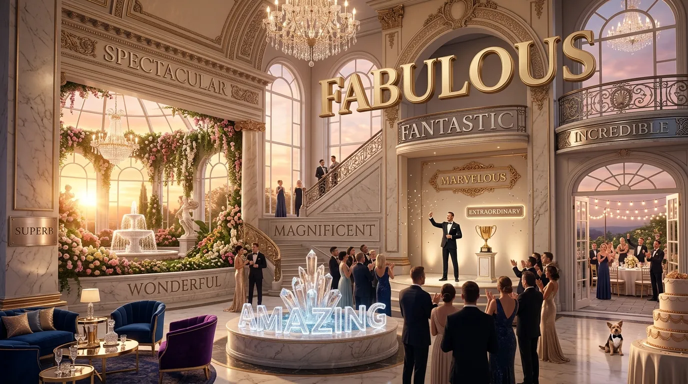 Context-Based Synonyms for Fabulous