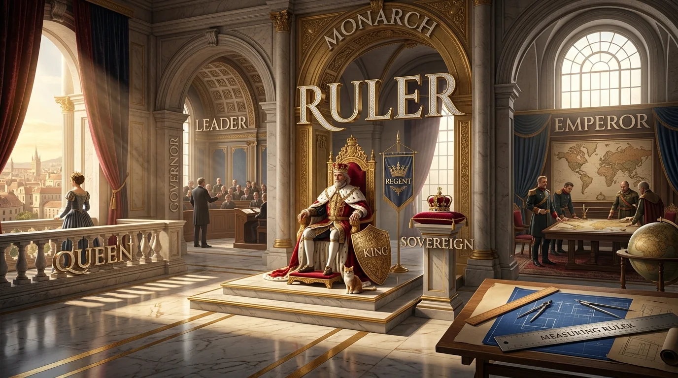 Ruler Synonyms by Context