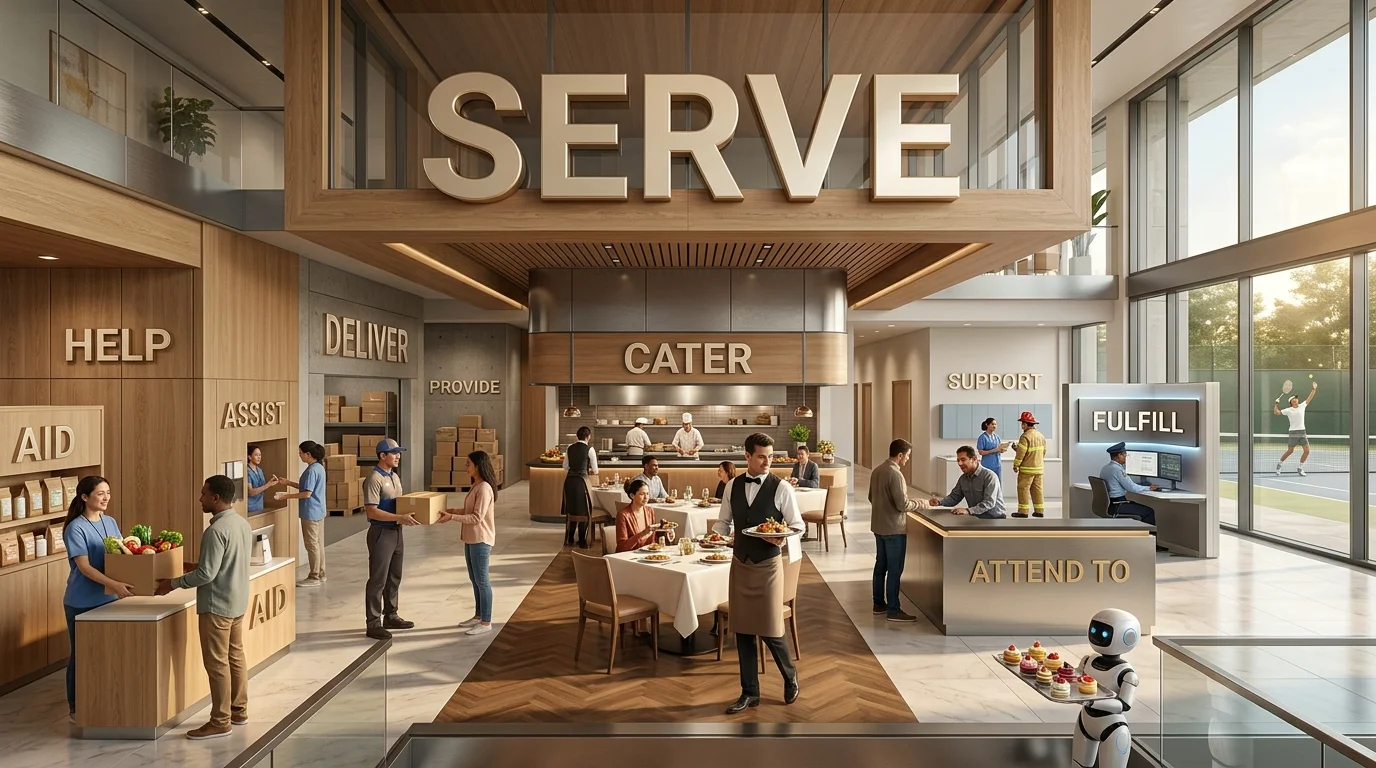 Serve Customers in Business