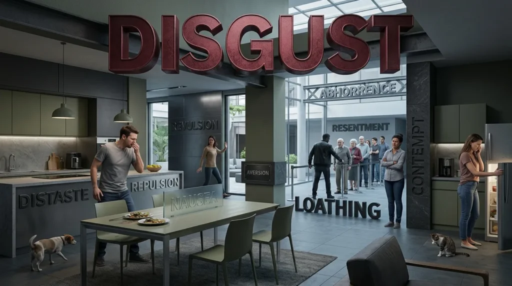 synonyms for disgust
