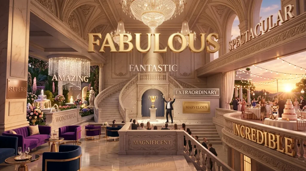 synonyms for fabulous