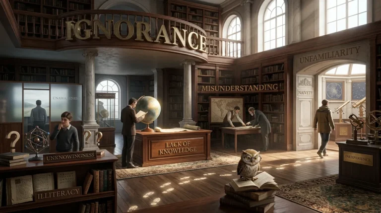 synonyms for ignorance