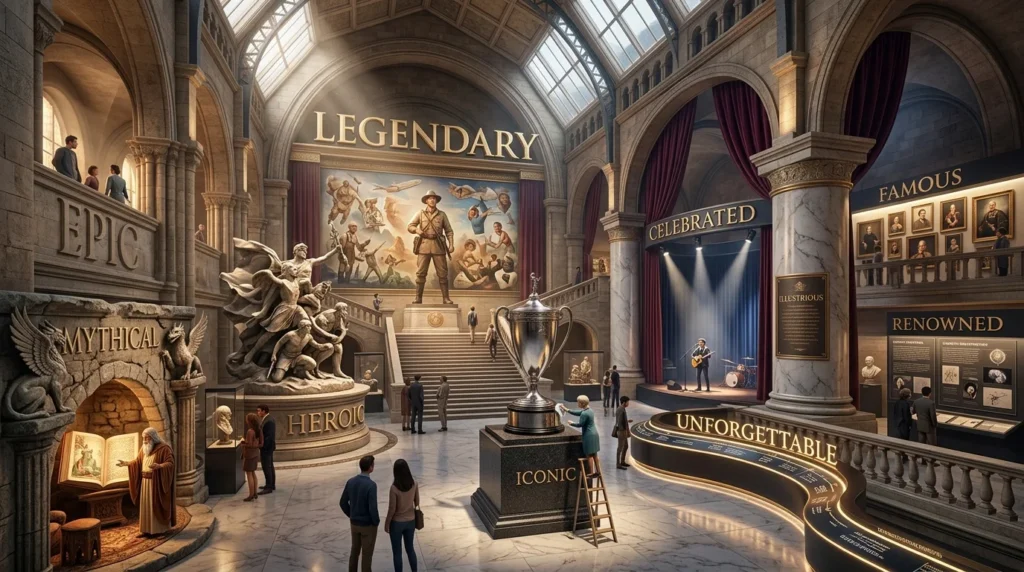 synonyms for legendary