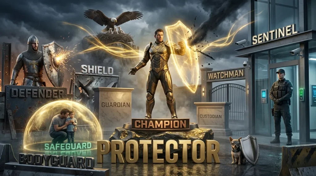synonyms for protector