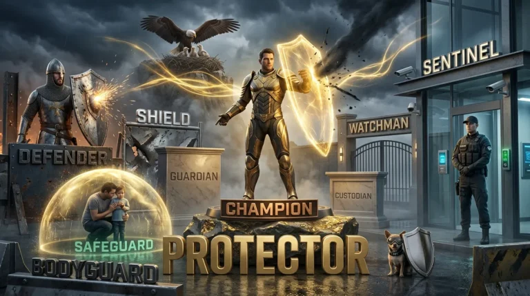 synonyms for protector