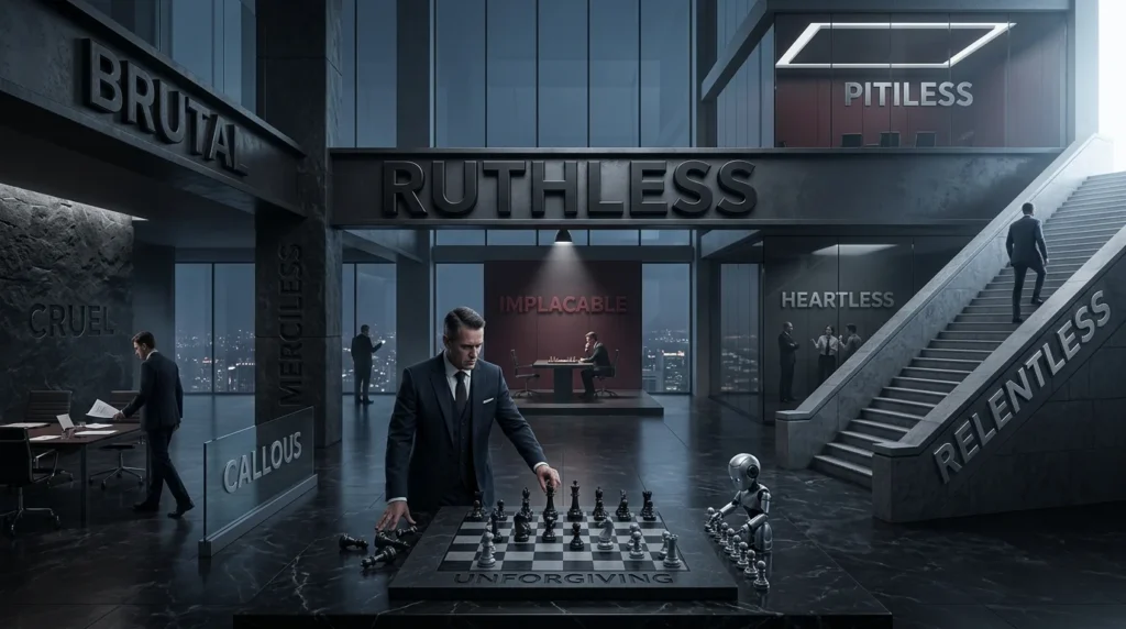 synonyms for ruthless