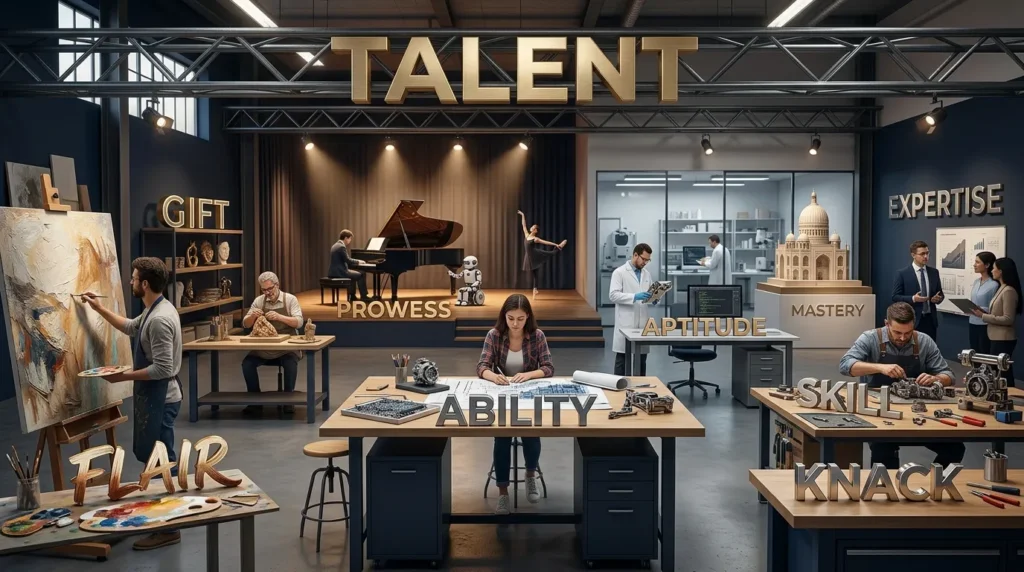 synonyms for talent