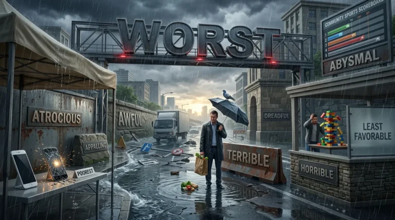 synonyms for worst