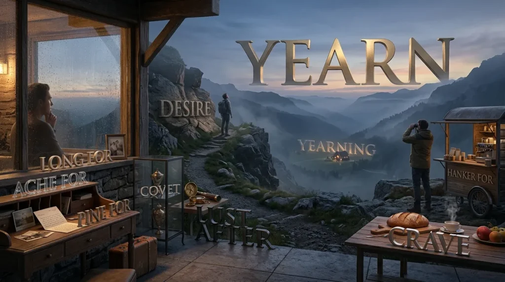 synonyms for yearn